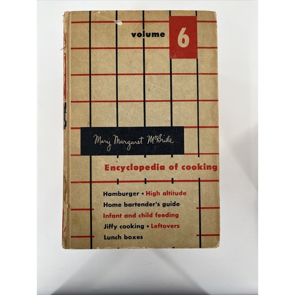 Mary Margaret McBride Encyclopedia Of Cooking Volumes 1-12 Cookbook Set 1958 - Picture 14 of 16